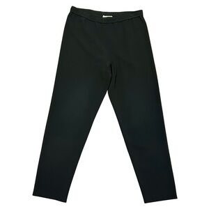 RTW Charleston Black Tapered Pants | Size M | 71% Triacetate